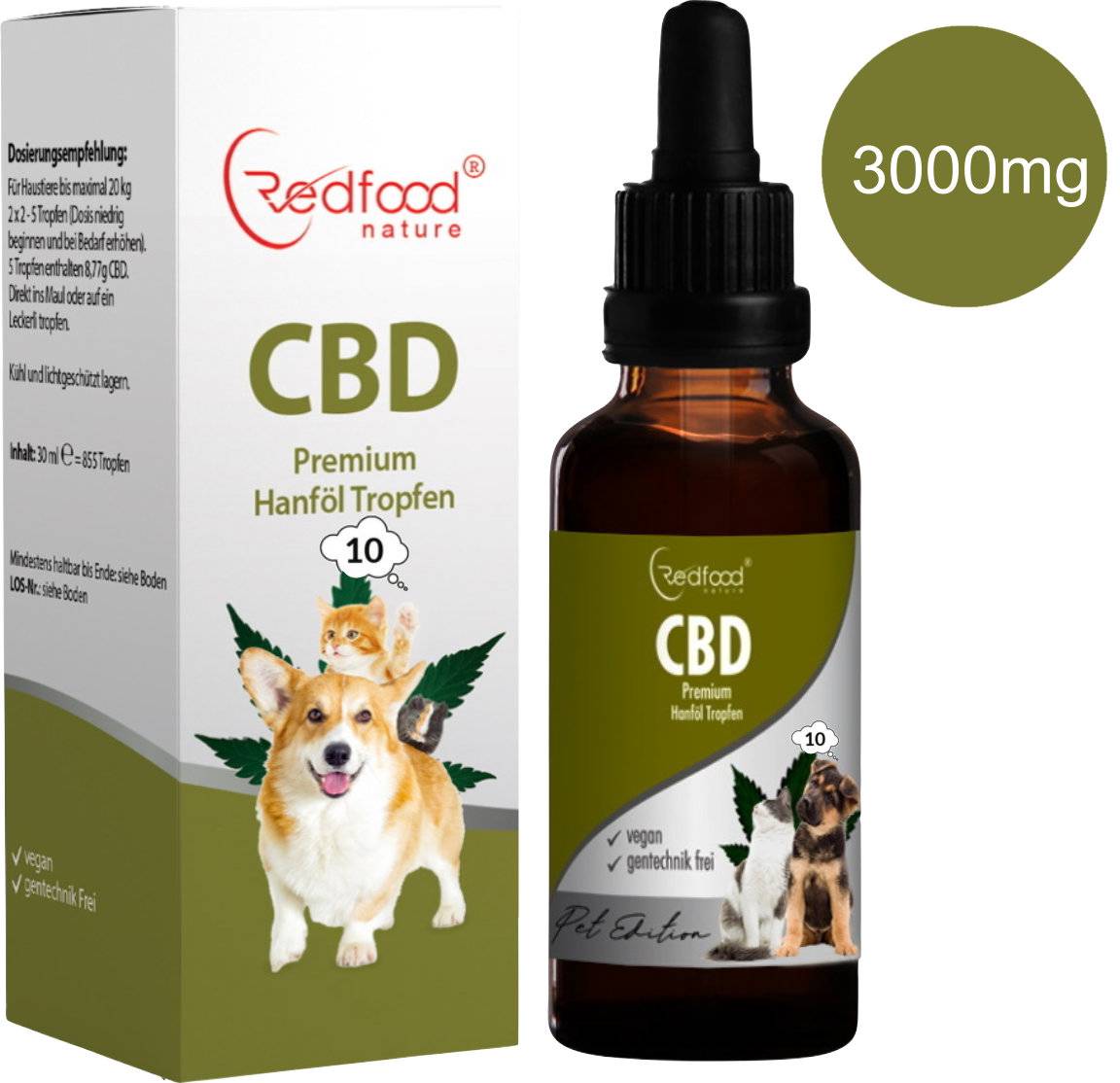 redfood-cbd-l-f-r-tiere-10-30-ml-vollspektrum-hanf-l image 1