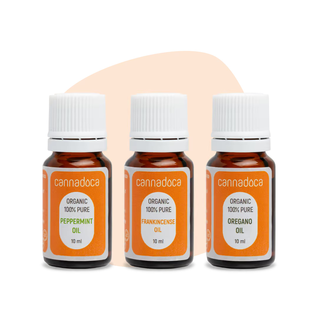 cannadoca-therische-le-set-weihrauch-pfefferminz-oregano image 1