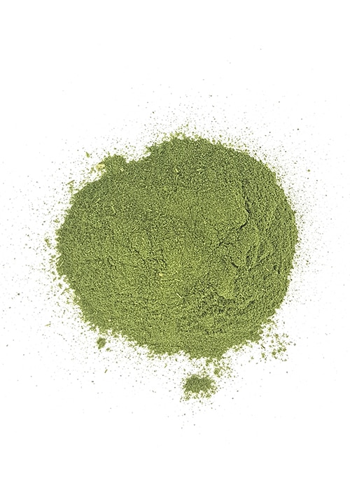 die-hanflinge-bio-hanfblatt-pulver-kalt-gemahlen image 1