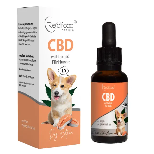 redfood-cbd-l-hunde-10-lachs-l-30ml-thc-frei image 1