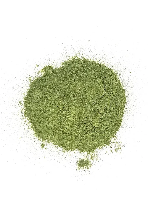 die-hanflinge-bio-hanfblatt-pulver-kalt-gemahlen image 1