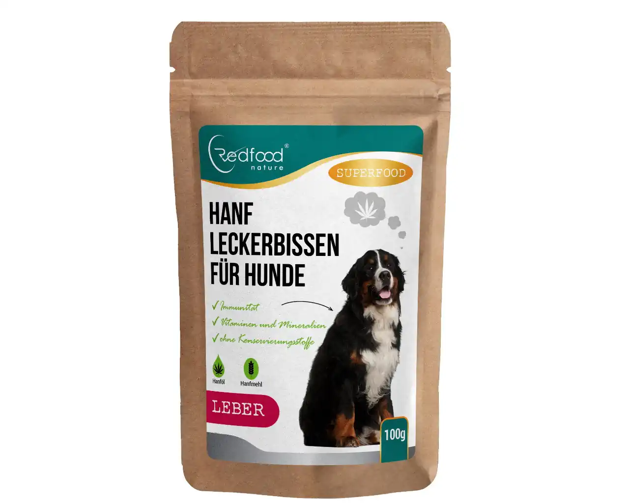 redfood-hanfleckerbissen-f-r-hunde-h-hnchengeschmack image 1