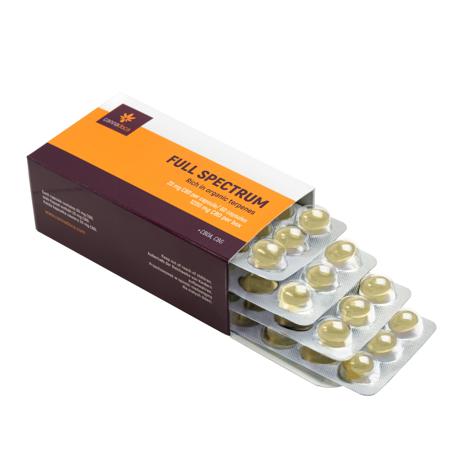 cannadoca-cbd-kapseln-1200-mg-vollspektrum-60-softgels image 2