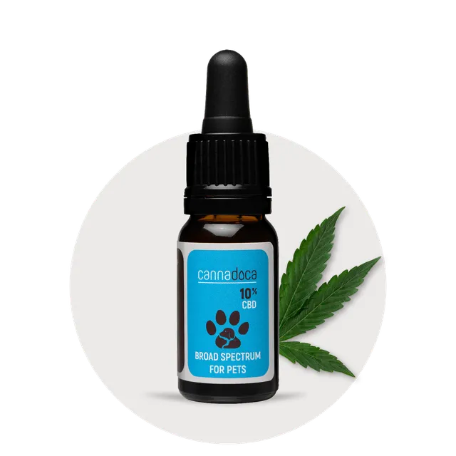 cannadoca-cbd-oil-for-pets-premium-cbd-l-hund-10-10ml-tropfen image 1