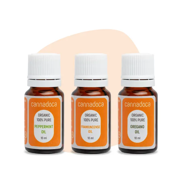 cannadoca-therische-le-set-weihrauch-pfefferminz-oregano image 1