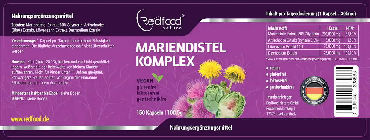 redfood-mariendistel-komplex-kapseln-150-st-ck-artischocke image 4