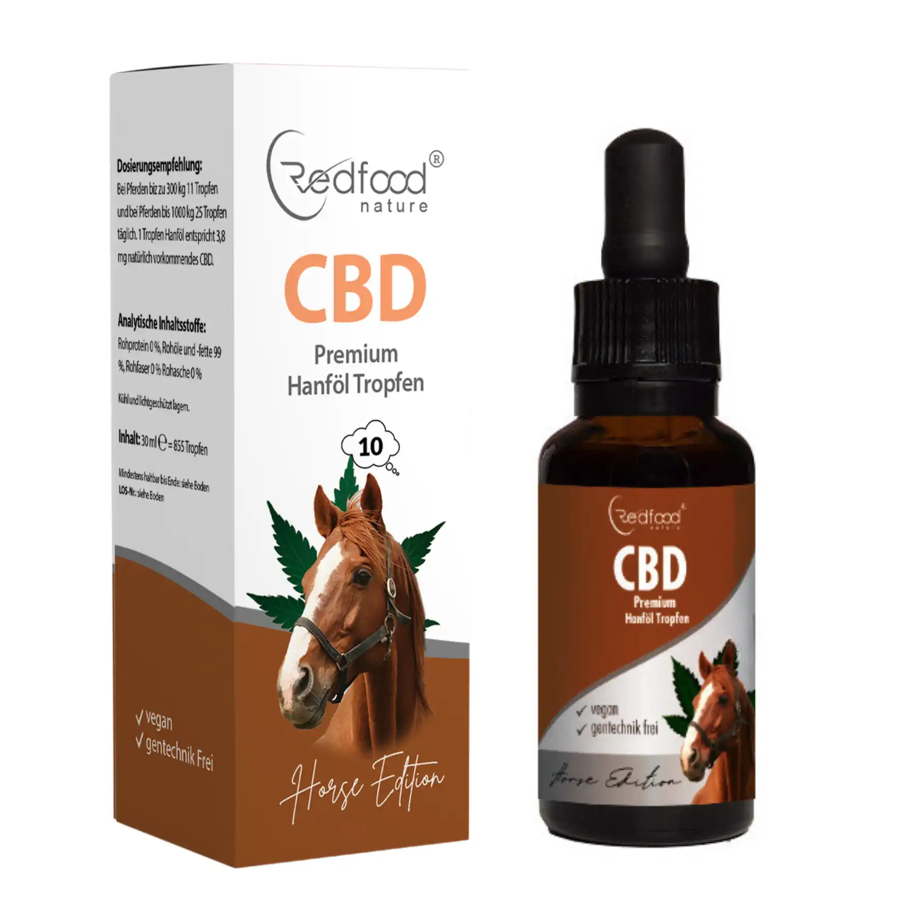 redfood-cbd-f-r-tiere-10-pferde-hanf-l-leinsamen-l-30ml image 1