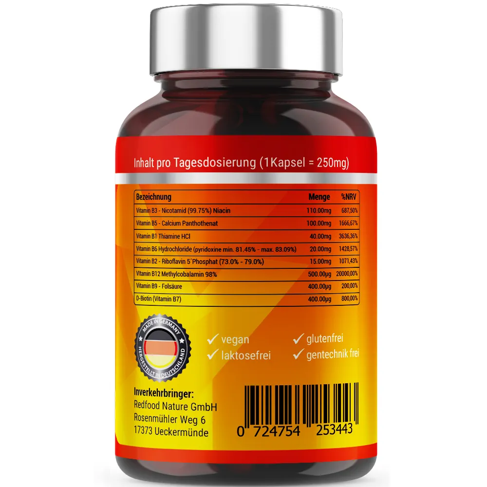 redfood-vitamin-b-komplex-hochdosiert-kapseln-8-vitamine image 3