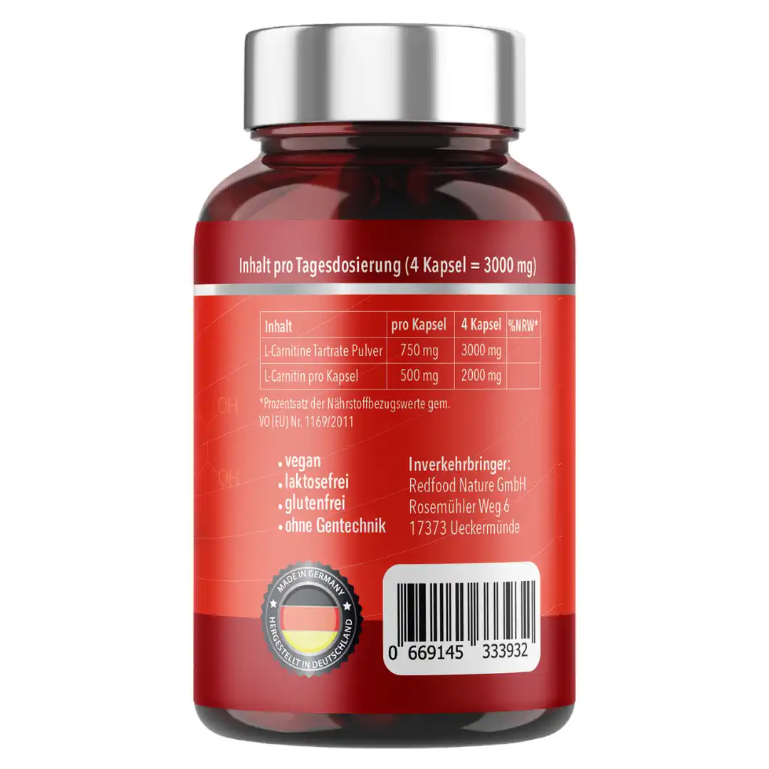redfood-l-carnitin-220-kapseln-nahrungserg-nzung-energie image 3