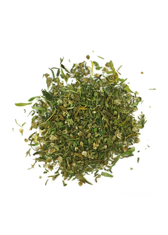 die-hanflinge-bio-cbd-hanftee-4-4-bl-ten-luftgetrocknet image 1