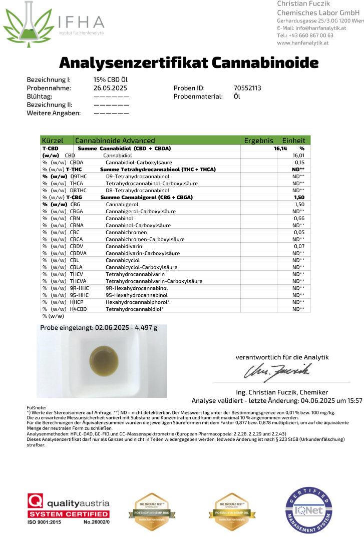 redfood-cbd-le-15-cbd-l-3-x-10-ml-vollspektrum image 2